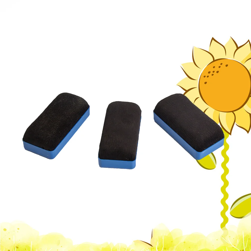 12 шт. магнитный ластик для белой доски, очиститель фланели, простой в использовании, быстрая очистка, щетка для белой доски, школьные канцелярские принадлежности, ластик для доски