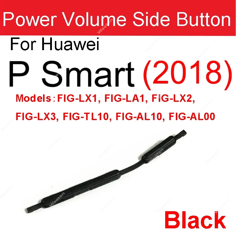 Power Volume Side Buttons For Huawei P Smarts Plus P Smarts Plus Z 2019 Side Power Up Down Volume Button Keys Repalcement Parts