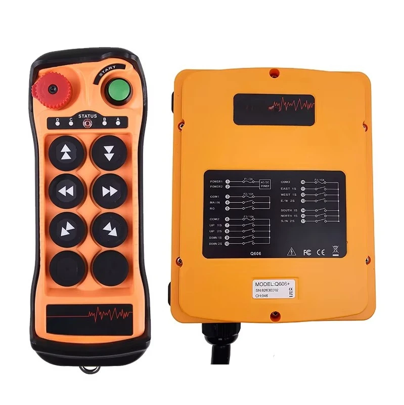 Channels Wireless Radio Crane Remote Control Transmitter and Receiver Q606 LCC Q