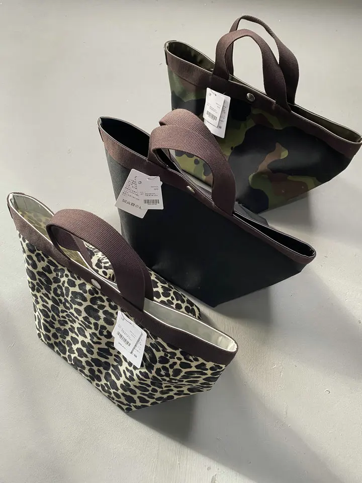 

Нейлоновая сумка в стиле ретро с контрастным цветным камуфляжным узором Thiened Gou798, сумка с ручкой для мужчин и женщин