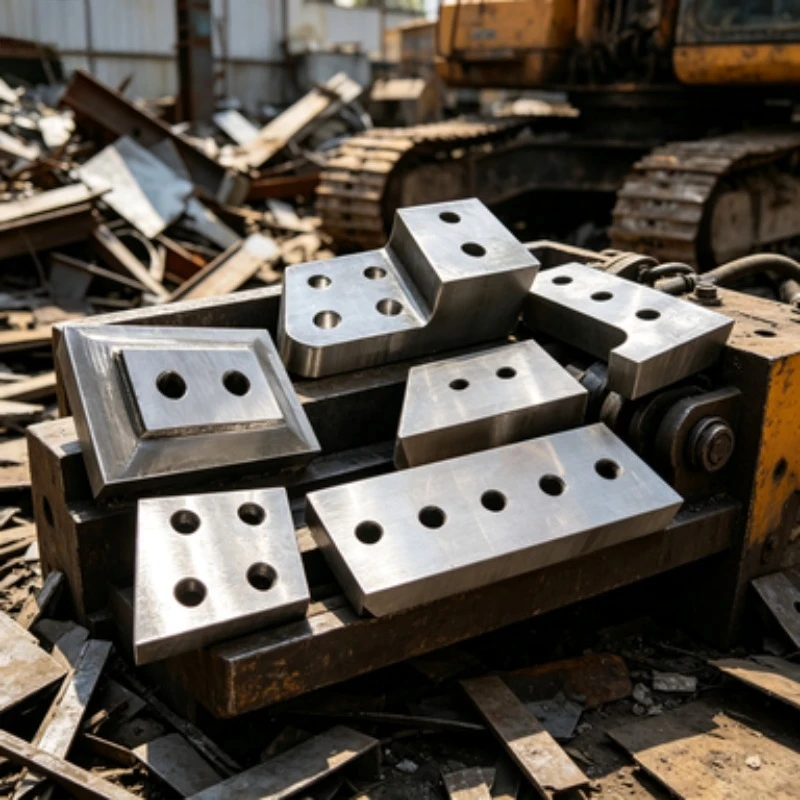 Excavator Eagle Shear Blade Scrap Steel Cutter Blade 150 250 300 400 Alligator Shear Machine