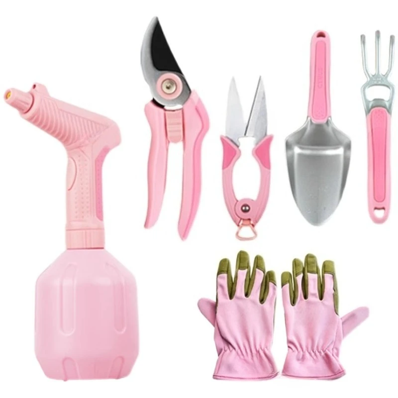 

Small shovel, three-claw watering can, pruning branches, cutting stems and leaves, cutting stab-proof gloves