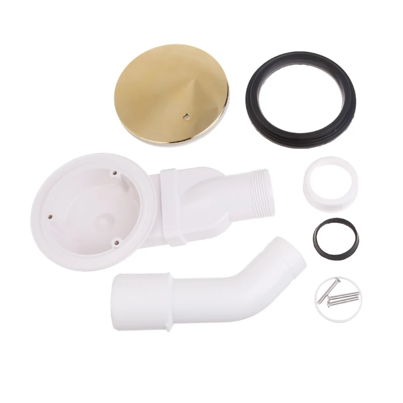 

Прочный слив для душа, универсальный латунный поддон для душа, слив высокой емкости 90 мм с матовой латунной крышкой, прочный