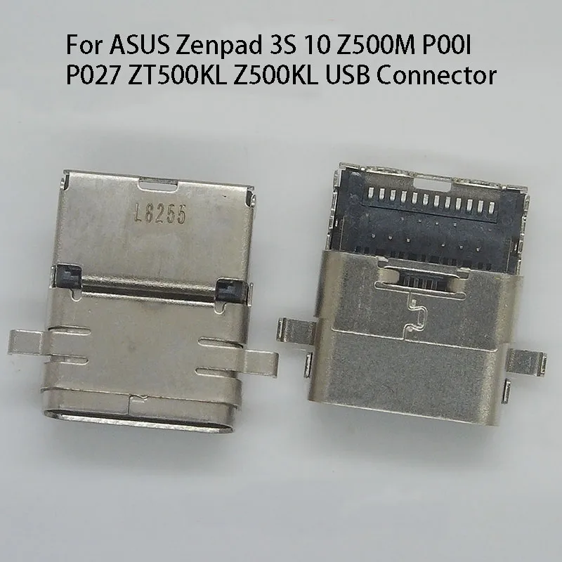 1PC USB Type c 24Pin Connector For ASUS Zenpad 3S 10 Z500M P00I P027 ZT500KL Z500KL Phone Tail Plug Charging Interface Tail Plug