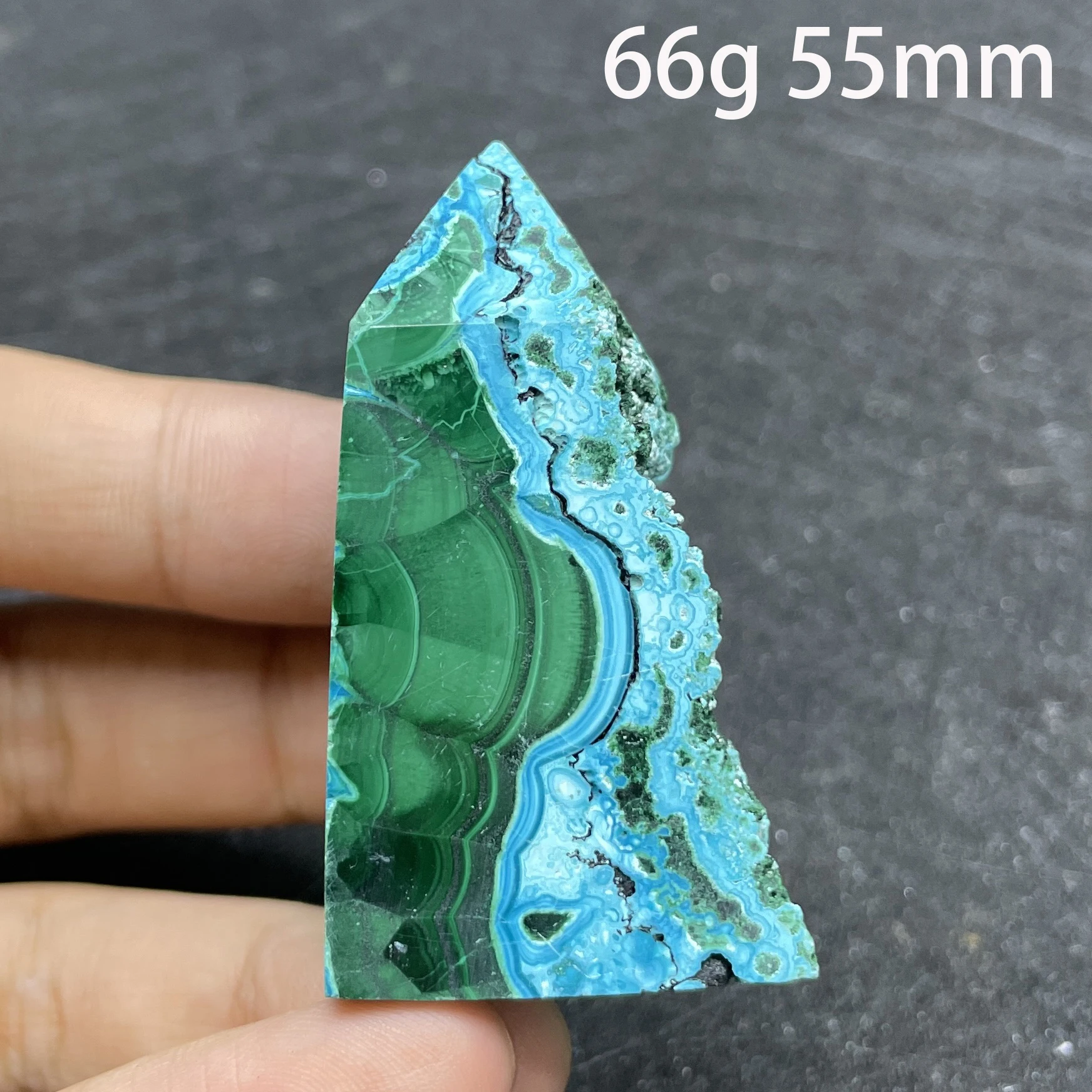 Natural Malachite Stone Chrysocolla Crystal Tower Home Decoration Rock Quartz Wand Point Polished Obelisk Healing Gift
