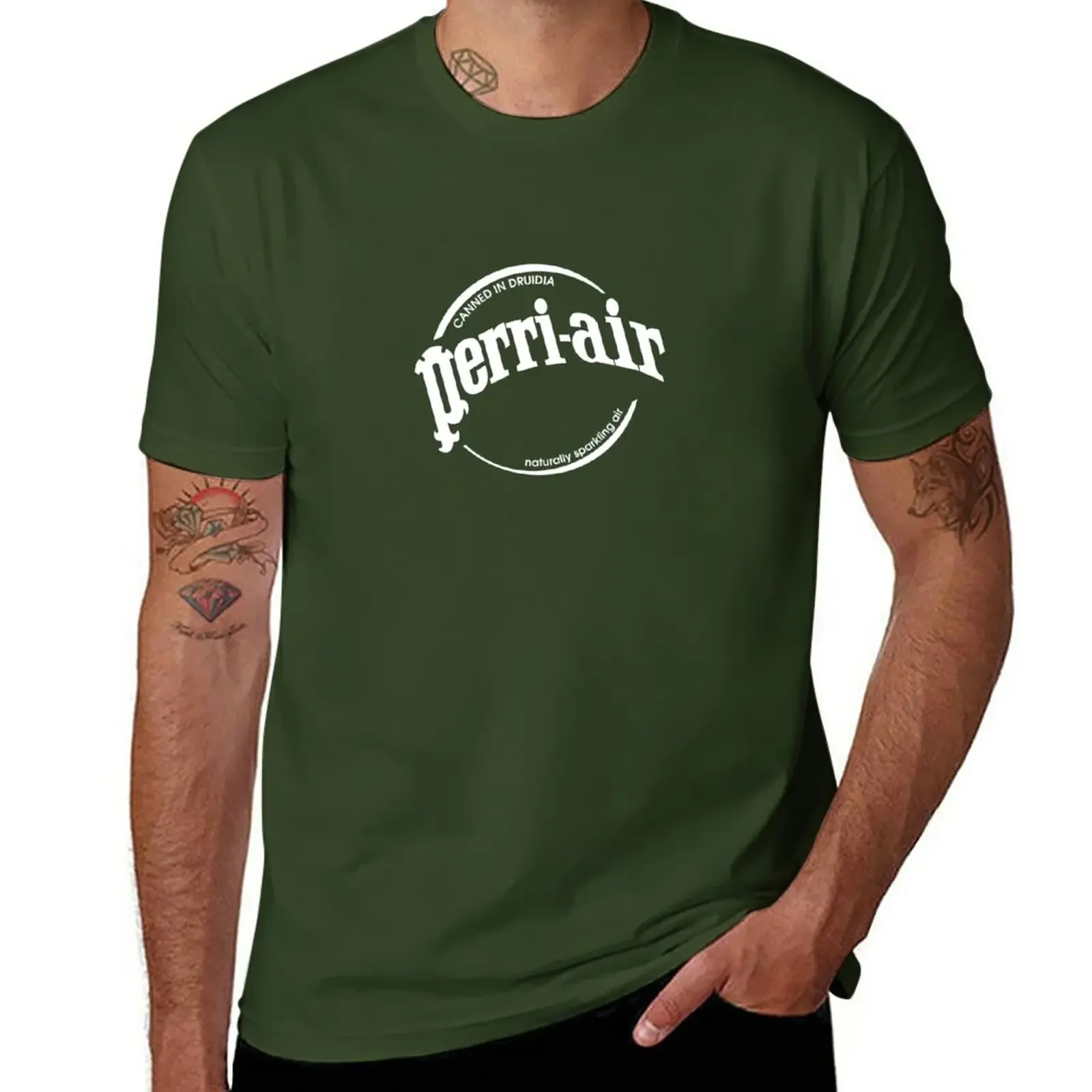 Perri-air T-Shirt customs tops Blouse men t shirt