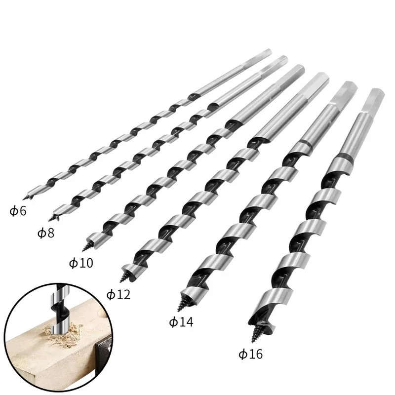 1pcs Wood Twist Drill Bit 6/8/10/12/14/16/18/20/22/25mm Woodworking Center Drill Bit Set For Metal Steel Bits Woodworking Tools