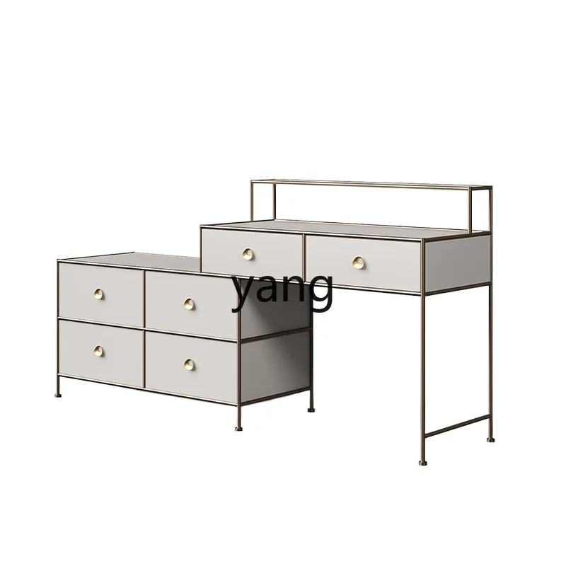 LMM モダン シンプル ドレッサー サイド キャビネット ライト 高級 アート クリエイティブ ハードウェア テーブル