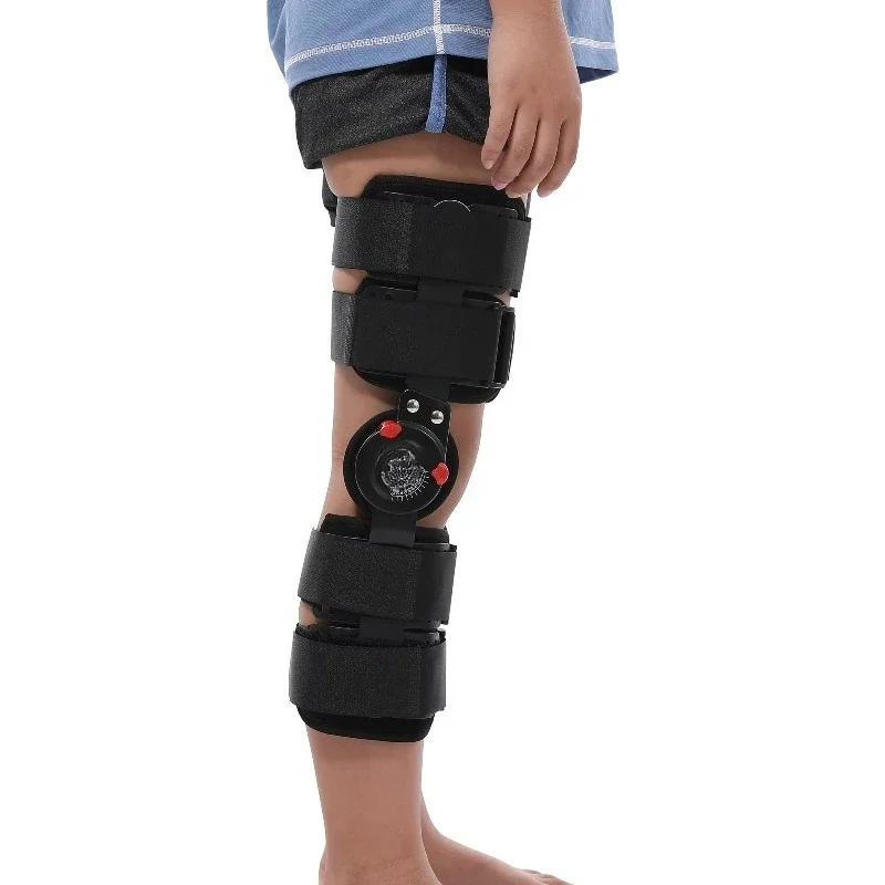 Professional Orthopedic Adjustable Medical Fracture Leg Support Brace Hinged Orthosis for Sport & Spring Protection