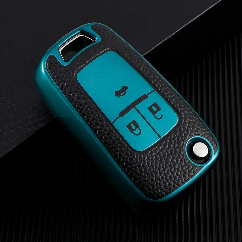 TPU Car Key Cover Case Shell For Opel Astra H Corsa D Zafira Antara J Insignia For Chevrolet Cruze Aveo Trax Sail Malibu Captiva