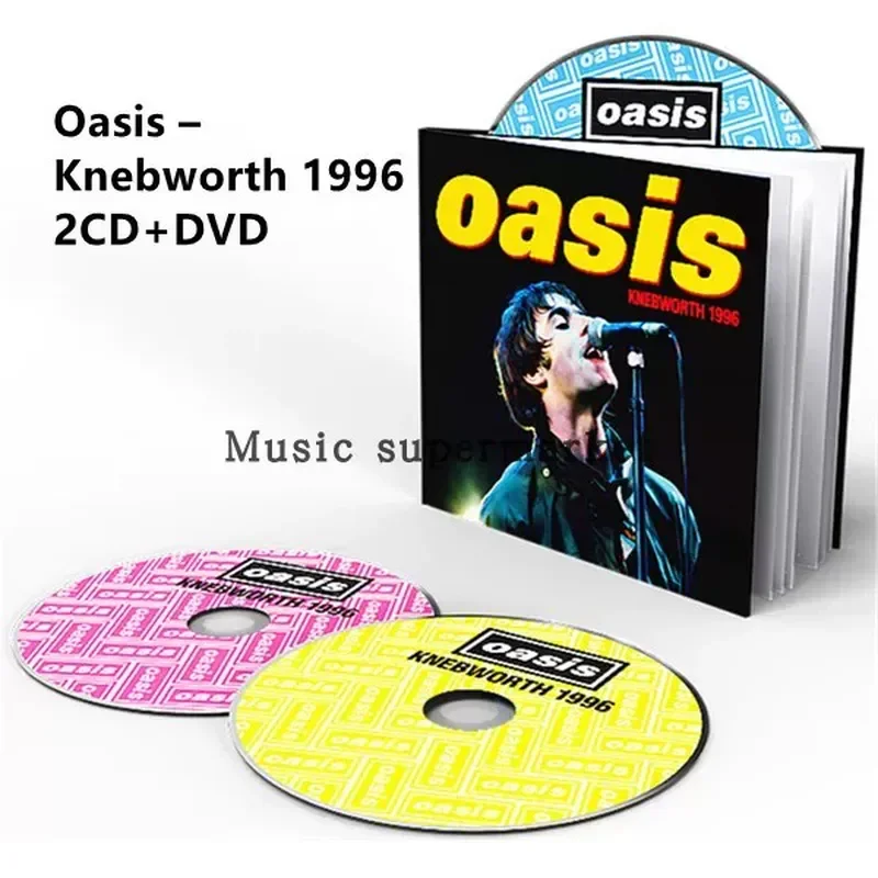 Oasis Knebworth 1996 2CD DVD Book Pack Deluxe Edition 25 Original Unopened