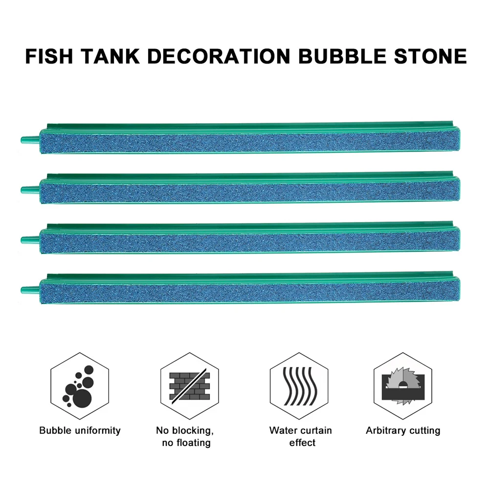 

12PCS Fish Tank Air Stone Airstone Diffuser Oxygen Aquarium Accessories Bubble Rock Plastic S Durable Wear Resistant Easy
