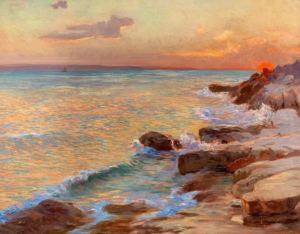 

Пазлы «Волны, бьющиеся о скалы» (500/1000/1200/2000 элементов) – семейные игры для игровой комнаты, спальни, в подарок