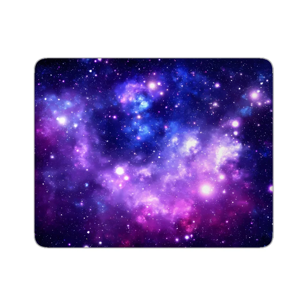 Mousepad Purple Blue Galaxy Nebula Computer Mat Desk Accessories Cute Mouse Pad Anime Pc Gamer Girl Game Mats Company Gaming Hot