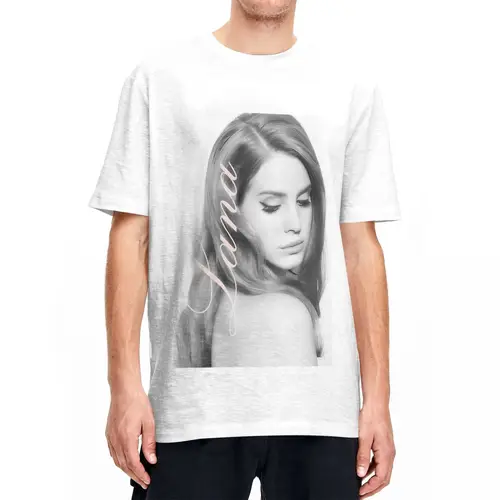Imagen 2 del producto Camiseta Lana Del Rey para hombres y mujeres, camisetas con idea de regalo, ropa 100% de algodón
