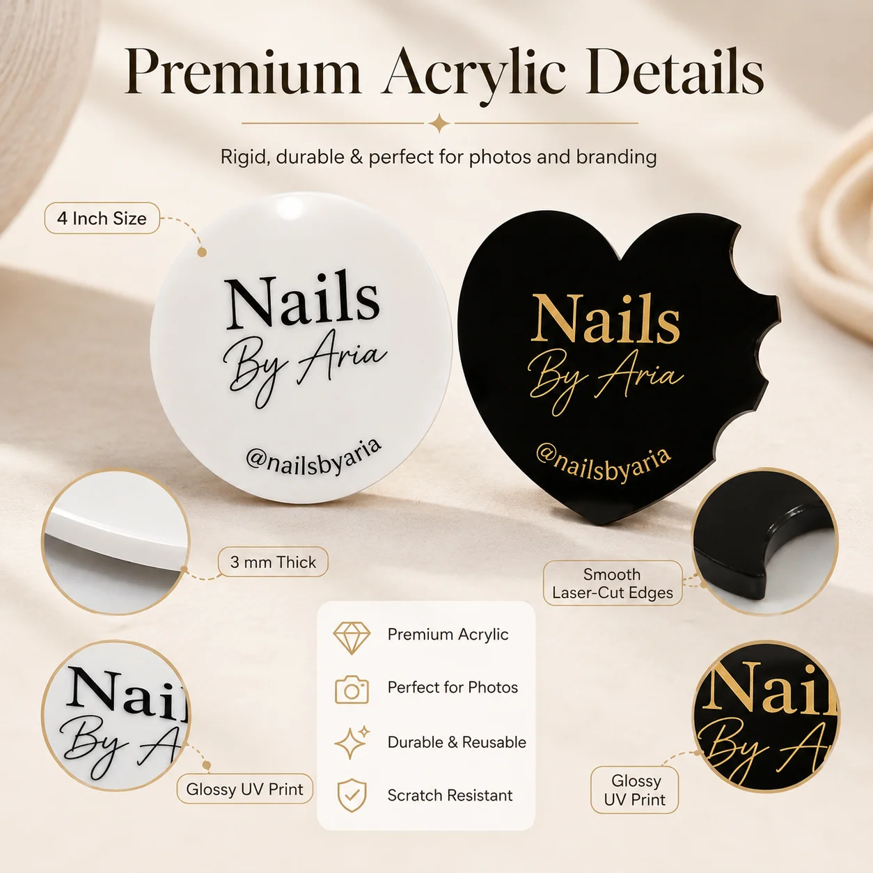 Placa Personalizada Nailfie: T - Nail Art Foto avaliação e preço