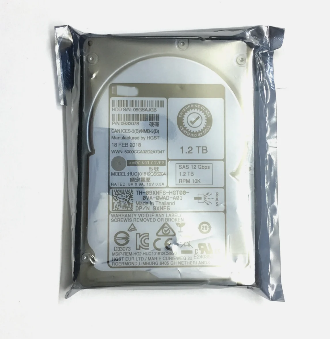 pour-dell-9xnf6-09xnf6-huc101812css204-12-to-12g-10k-25-sas-hdd-disque-dur