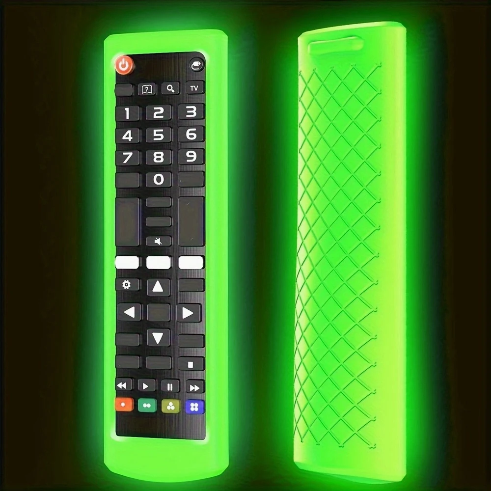 Leuchtende Silikon-Fernbedienungsabdeckung für die LG AKB-Serie – langlebige, rutschfeste Griffschutzhülle – stilvolles Zubehör für TV, Recorder – Detail 3