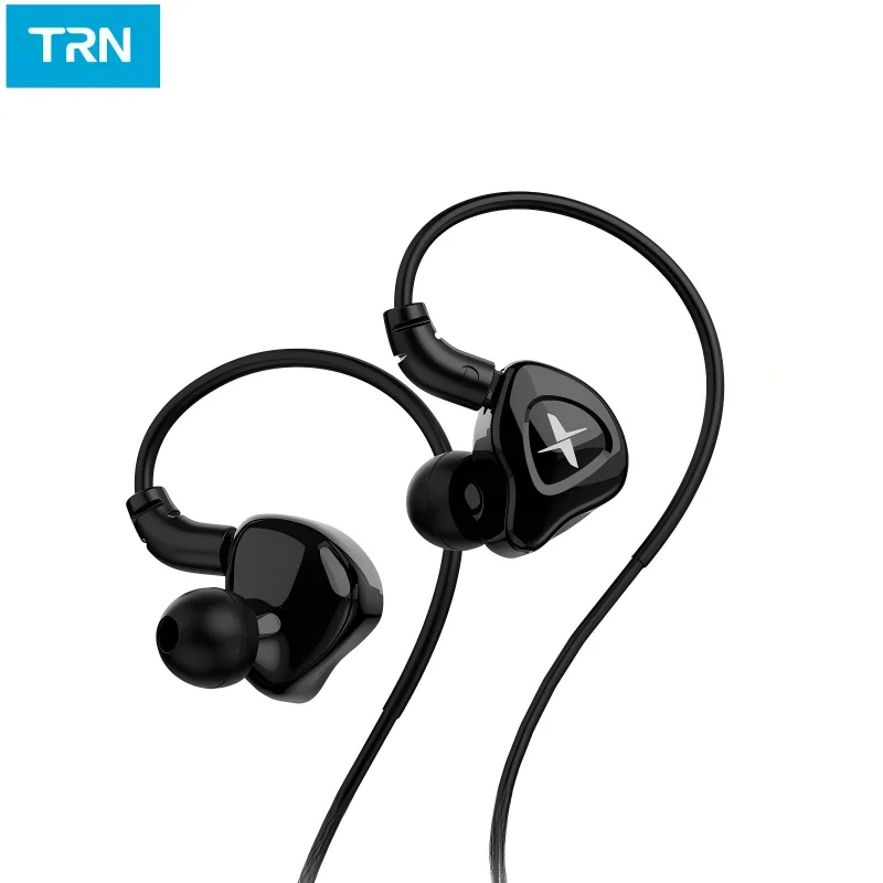 TRN MTX 10mm デュアルマグネティックダイナミックIEM ベースイヤホン 0.78mm 2ピン着脱式イヤホンケーブル 音楽およびゲーム用