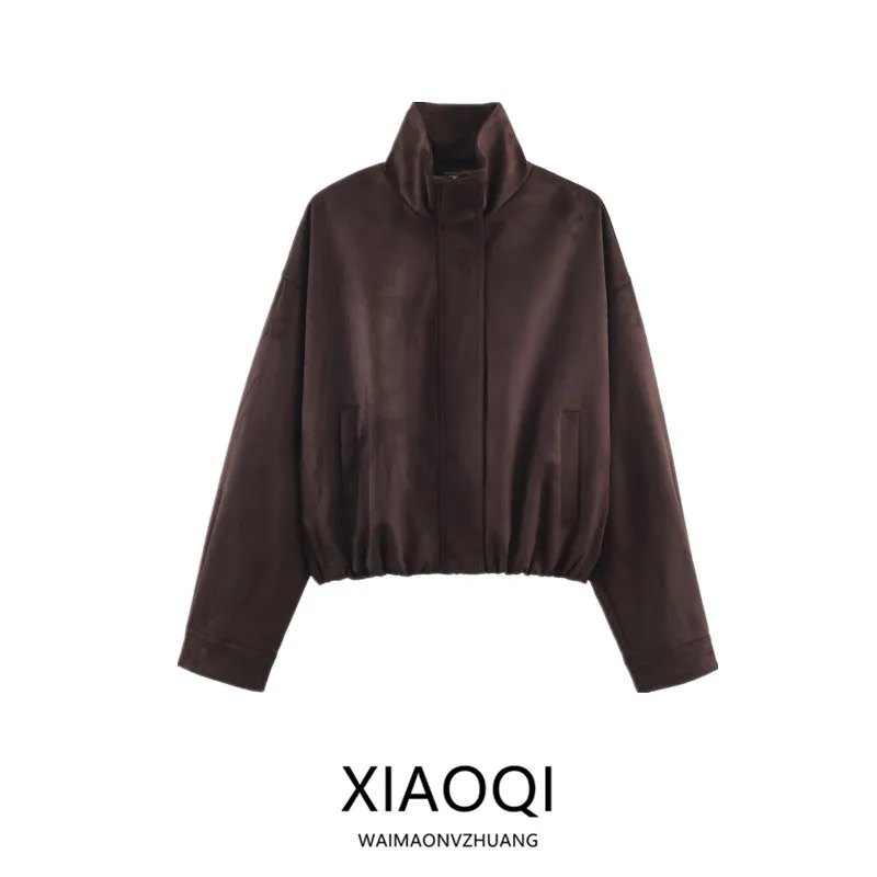 معطف Jaet للسيدات لشتاء 2025 وصل حديثًا مادة فرو صناعي متعددة الاستخدامات ملابس خارجية بسحاب إغلاق طويل Sve