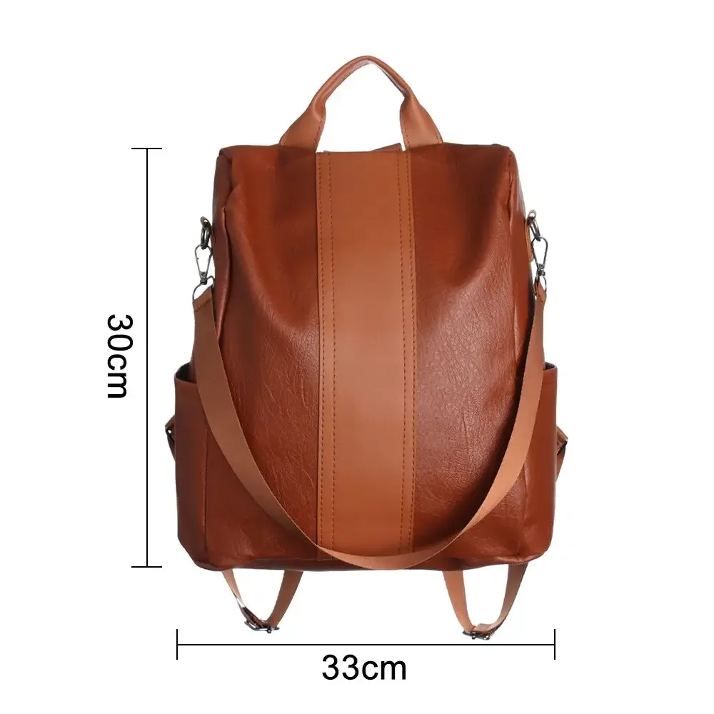 2024 Women Anti-theft Design Backpack Casual Daypack Outdoor Female Rucksack Women Shoulder Travel Multi-function Bags