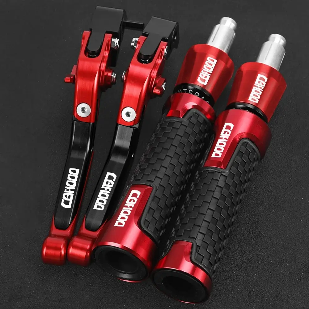 

For honda CBF1000 CBF 1000 2006 2009 2008 2007 Motorcycle Acessories Adjustable Brake Clutch Levers Handlebar grips Handle ends