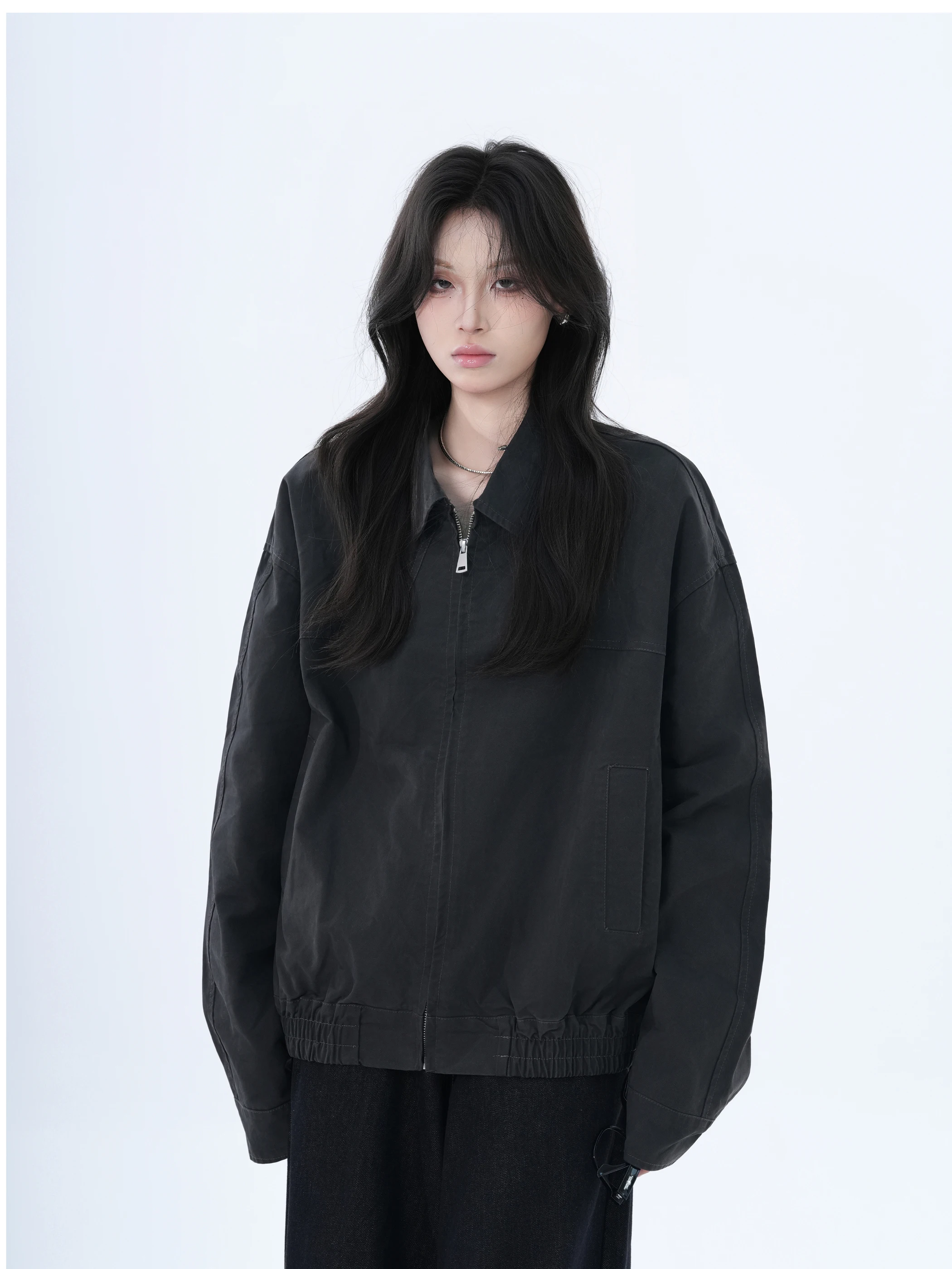 

Американская ретро-куртка-пилот женская, свободного кроя, нейтральная, осенняя, с оригинальным дизайном, для повседневной носки