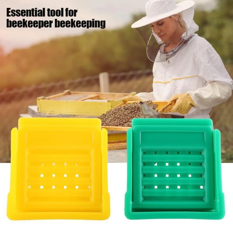 

1pcs Beehive Nest Door Entrance Honeycomb Ventilation Window Hive Fence Bees Anti Escape Barrier Vent Garden Beekeeping Tools