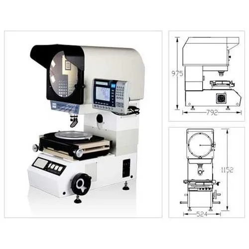 Factory Precise Contour Gauge Optical Profile Projector Video Measuring Machine
