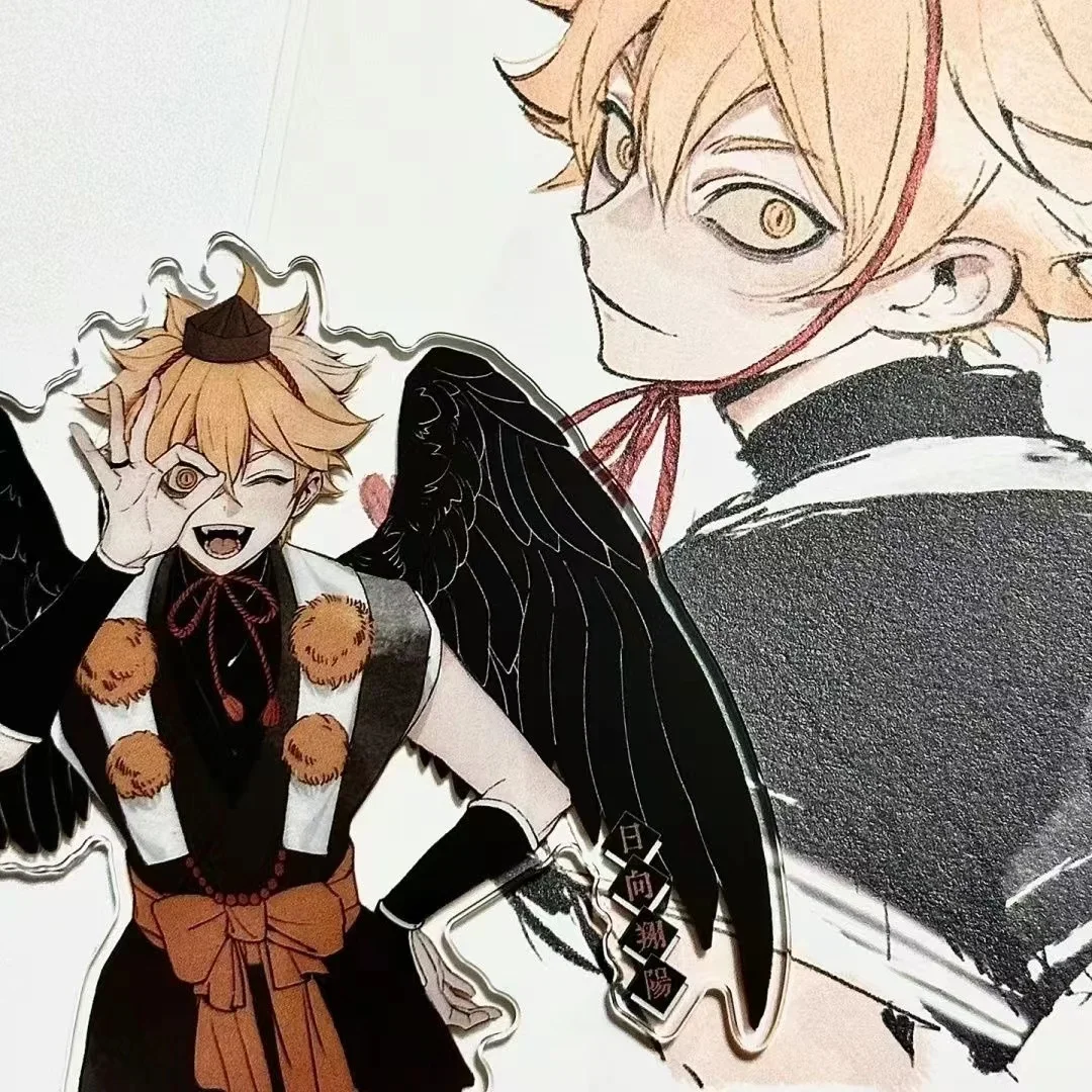 Anime Haikyuu!! Cosplay Standing Sign Cartoon Game Acrylic Ornament Mascot Xmas Birthday Gift At Halloween Table Decoration