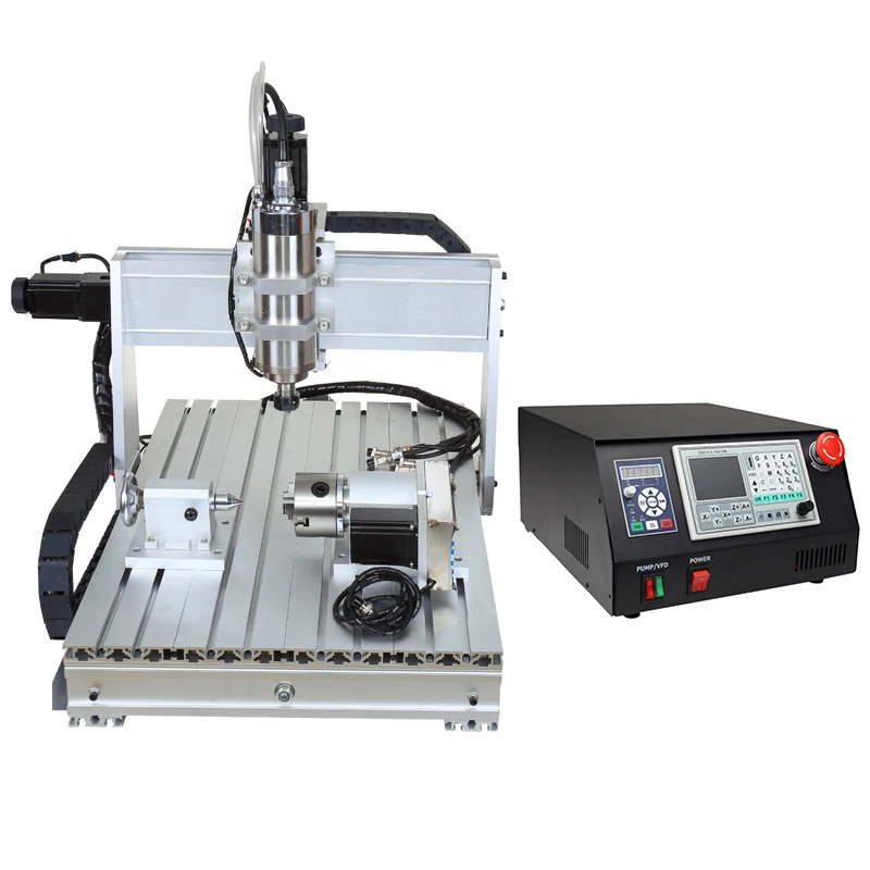 CNC 6040 4 Axis DSP mini wood Router Engraver Machine 1500W milling machine no need connect PC laptop