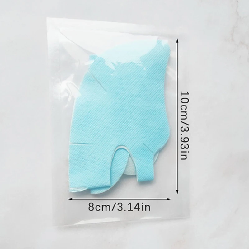 Collageenfilm Papier Oplosbaar Gezichtsmasker Gezicht Huid Wangsticker Voorhoofd Patch Lach Lijnen Patches Anti-Aging Rimpels Remover