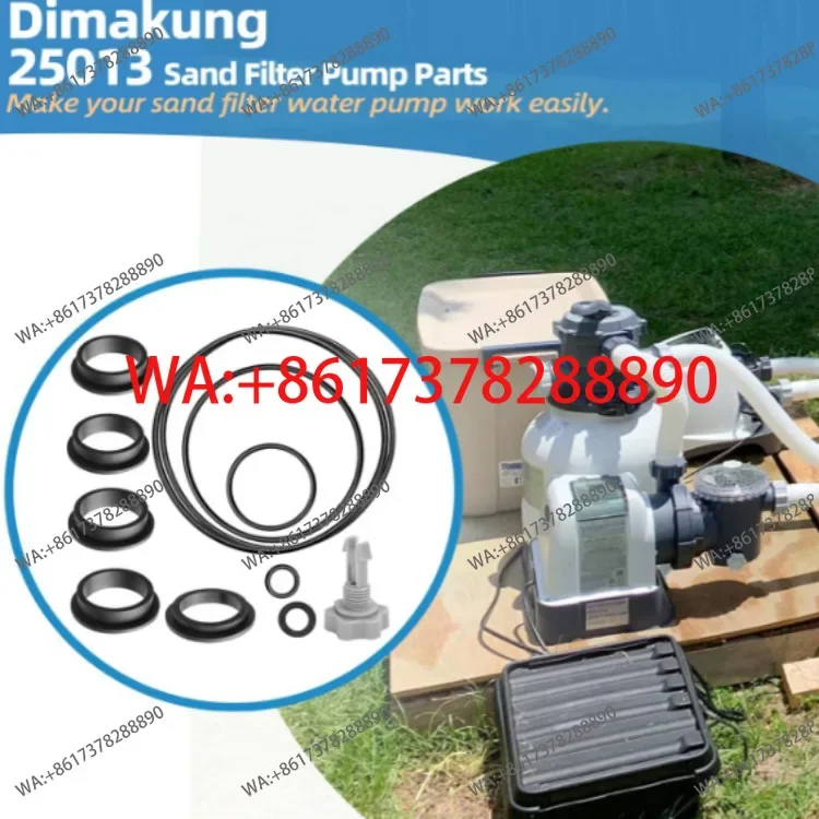 2pcs   25013 Service Kit for Intex Compatible Sand Filter Pumps, Air Release Valves, and O-Rings