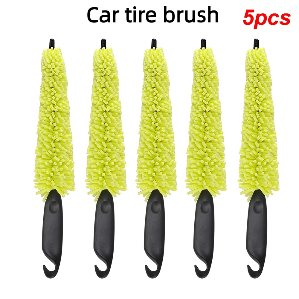 Kunststoff Griff Werkzeuge Auto Waschen Schwämme Felgen Reifen Waschen Pinsel Auto Peeling Pinsel Auto Rad Pinsel Fahrzeug Reinigung Pinsel