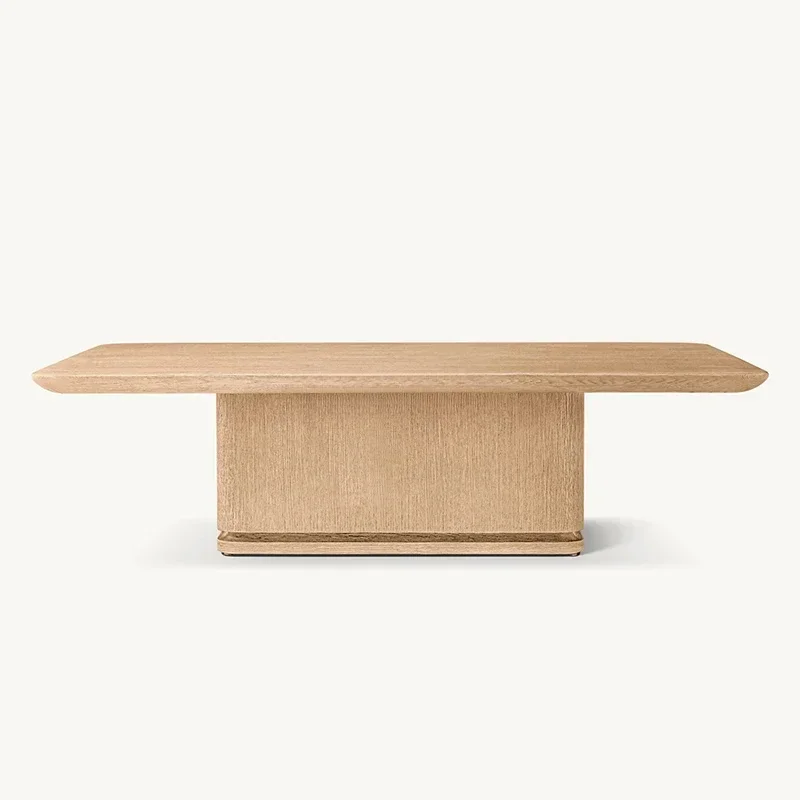 

Американский прямоугольный журнальный столик из цельного дерева, диван для гостиной, кровать для маленькой квартиры и журнальный столик для завтрака