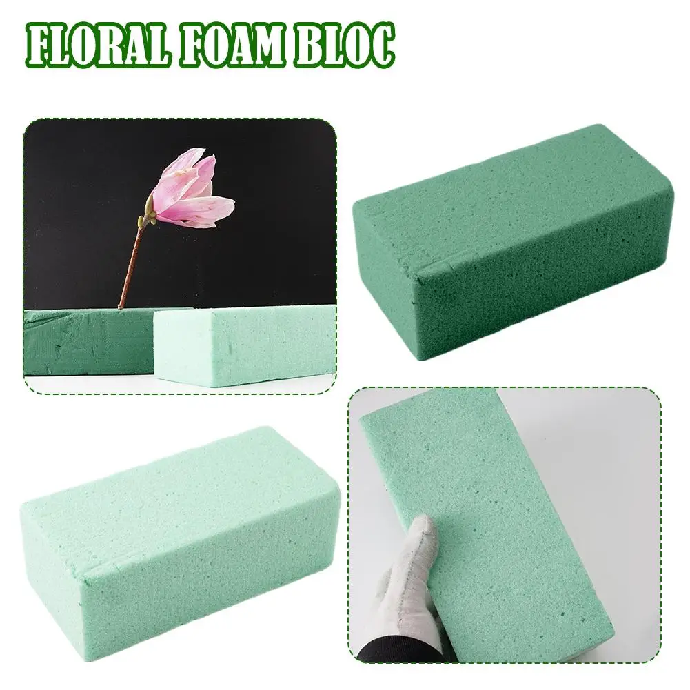 Flower Mud Brick Board Arrangement Props Flower Mud Bloc Nutritious Foam Flower Compressed Foam Floral Dried Soil Mud Board U0H6