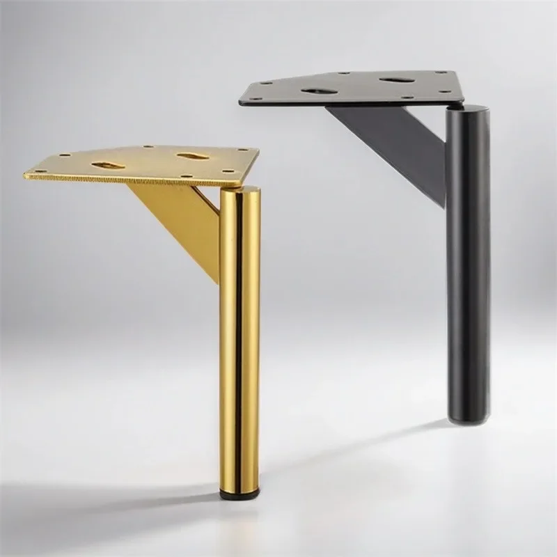 4pcs 15cm Hardware Accessories Coffee Table Legs Metal Sofa Bed Chair Leg Cabinet Wardrobes Feet Dresser Foot for Furniture