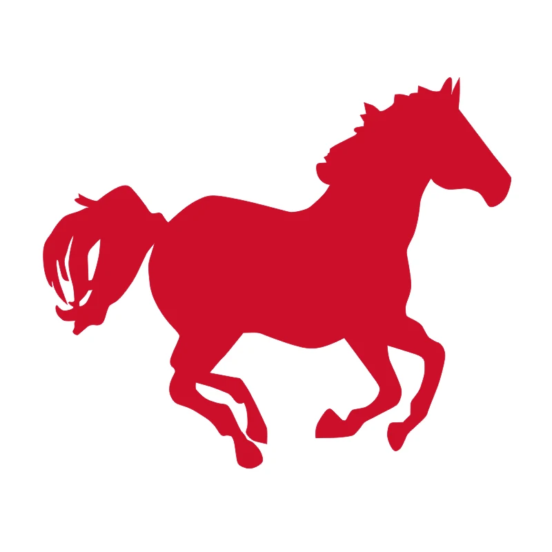 Galloping Horse Vinyl Decal Sticker laptop truck trailer horseback Car Sticker Windows Wall Decor