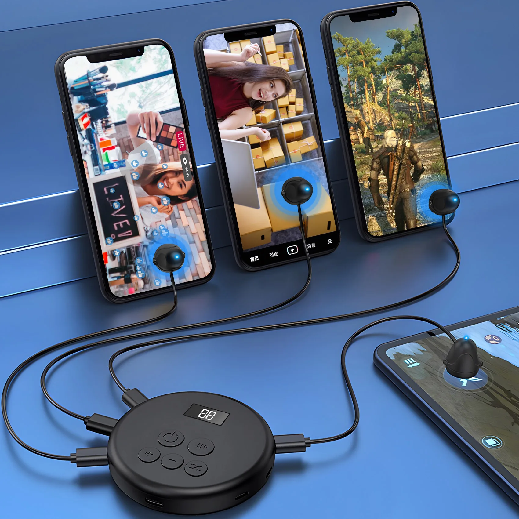 N93R Mobile Phone Screen Auto-Clicker Mute Connection Device Physical Simulation Finger Click Device Screen Auto Clicker