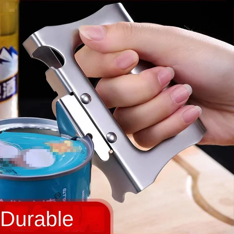 

Multifunctional Stainless Steel Can Opener Beer Beverage Container Can Opener Household Simple Kitchen Accessories Gadgets