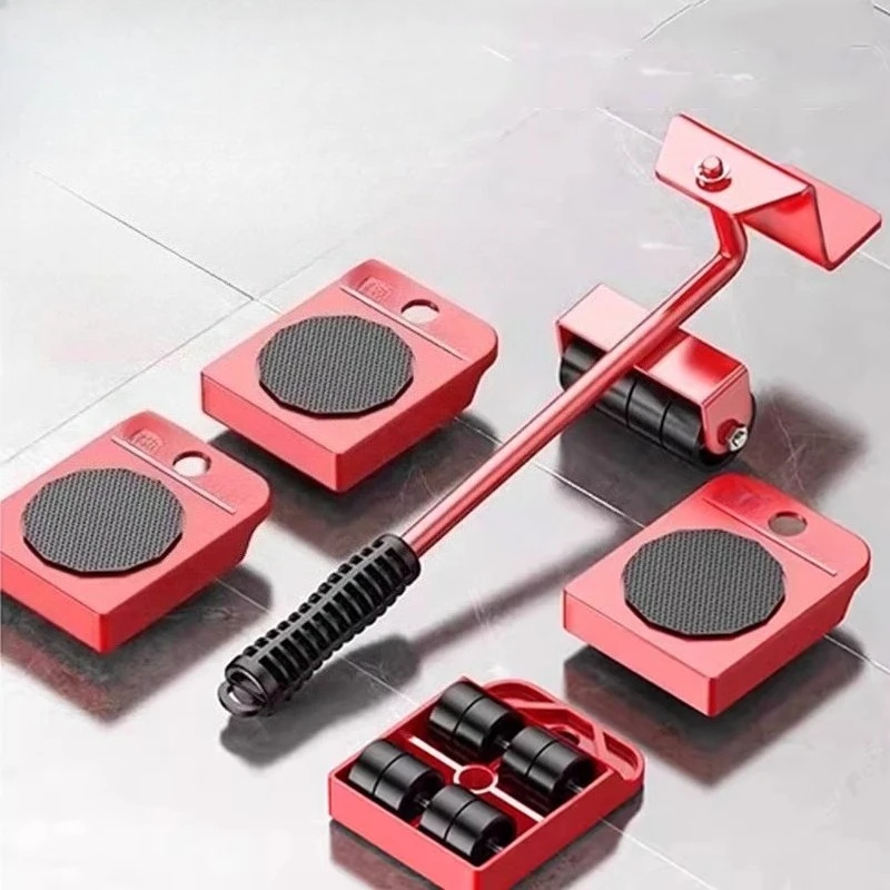 

Moving universal wheel, moving pulley, heavy object pulley shifter