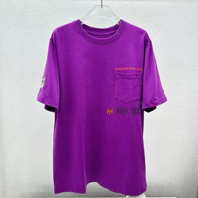

New 2025 Faion Brand Loose Fit Cotton T-irt with Devanagari Letter Print Purple Cartoon ex ort Sve Tee