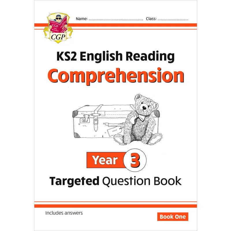 KS2 English Targeted Question Book Year 3 Comprehension  Book 1 CGP Books Coordination Group Publications 9781782944485 Book