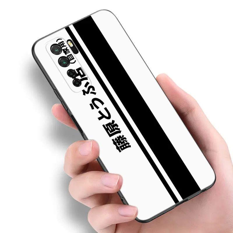 Initial D AE86 Case Black Phone Case For Huawei Nova 12 11 Ultra 10 9 SE Pro 12i 11i 11E Y60 Y61 Y70 Plus Y71 Y72 Y90 Y91