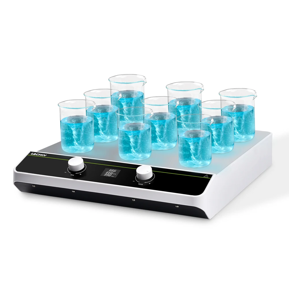 

high quality magnetic stirrer 6 position multi position without heating