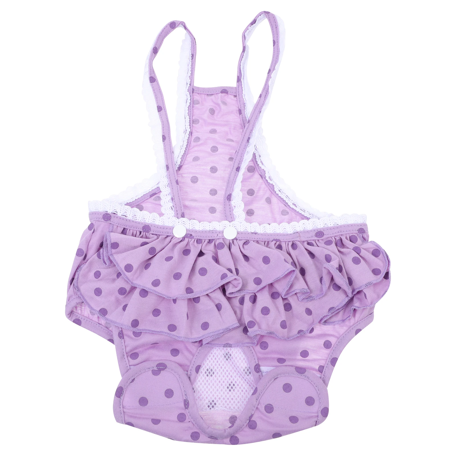 

1pc Dog Diapers Female Pet Sanitary Pants Puppy Physiological Underwear Breathable Cotton Protection Female Dog Panty Pet