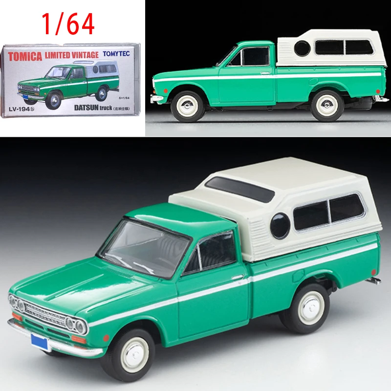 

TLV LV-194b DATSUN TRUCK Alloy Mdoel Car Nissan Pickup Diecast 1/64 Scale Nissan DATSUN Play Vehicles Collection