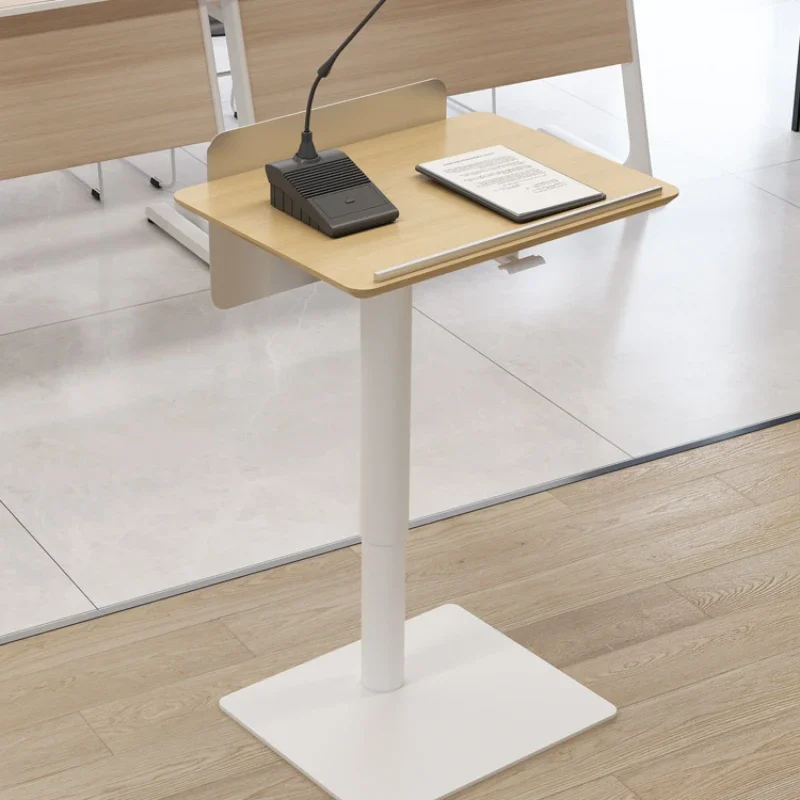 

Lifting Podium Speaker's Platform Simple Modern Reception Desk Mc Desk Teacher's Desk