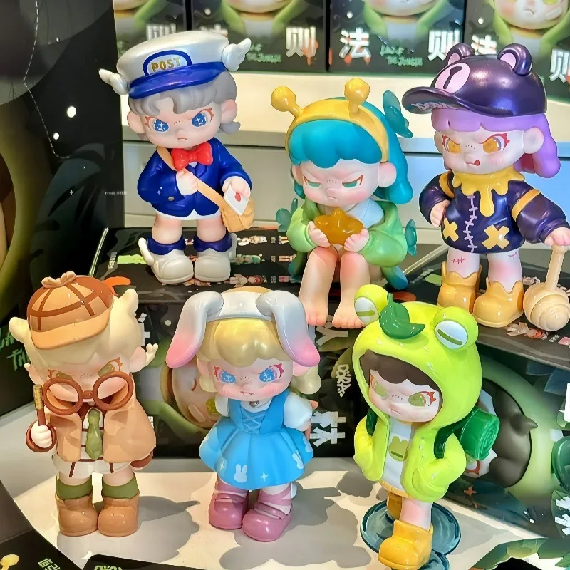 

Genuine Dora Blind Box Jungle Law Series Mystery Surprise Guess Bag Toy Model Desktop Ornament Children Birthday Gifts In Stock