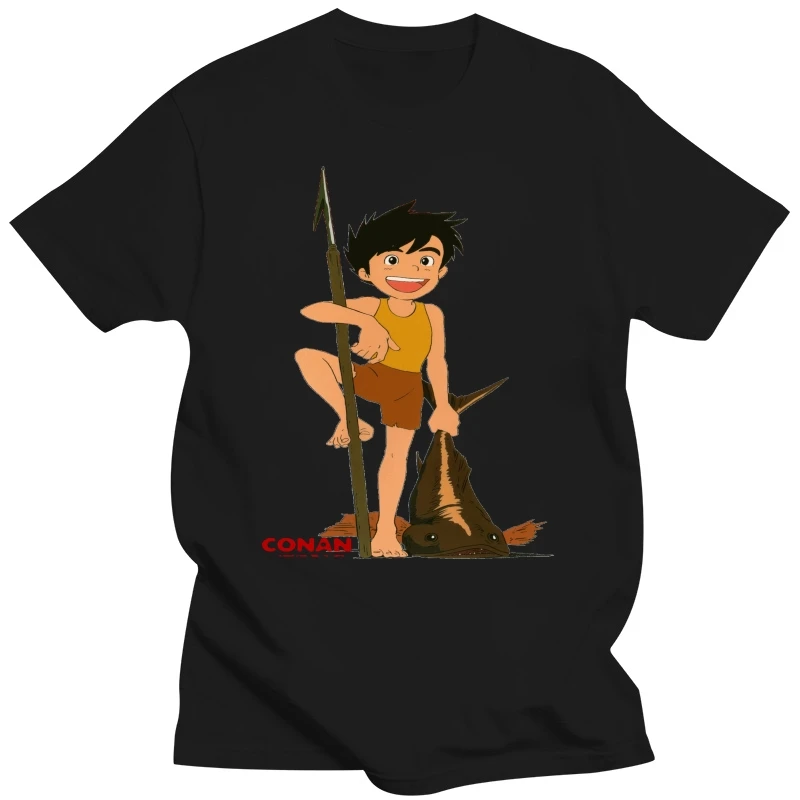 Mesh T-Shirt Future Boy Conan Carton Years 80 - 1-S-M-L - Xl Printing Tee Shirt